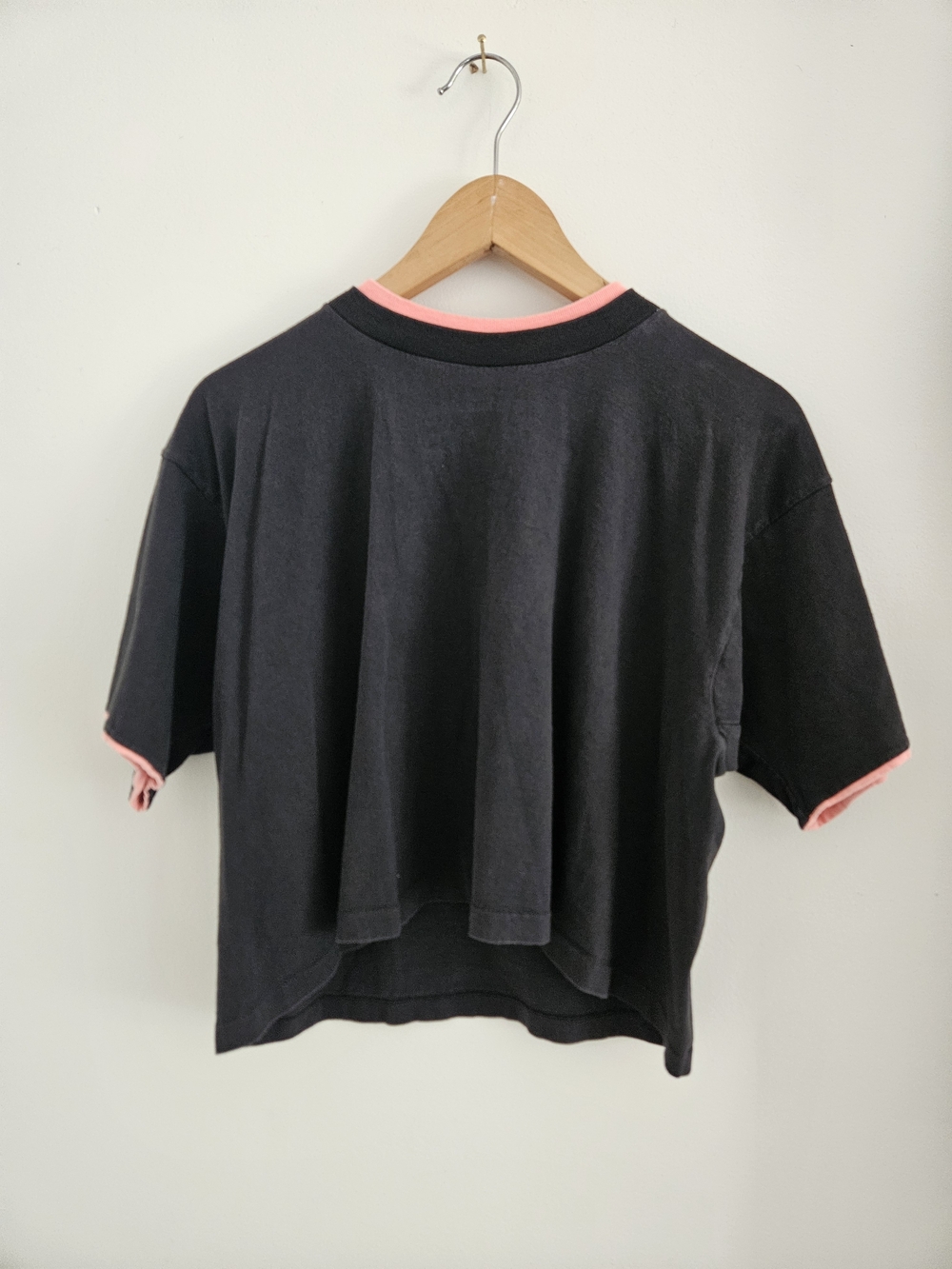 Vintage Can't Touch This Shirt Large Crop Top MC Hammer Single Stitch 80s - Picture 5 of 5